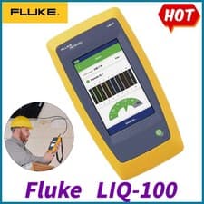 Image of Fluke Networks LIQ-100 Cable Network Tester,Rj45,Network CablesColor Touchscreen