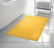 Image of 100% Cotton Luxurious Hotel Bath Mat Washable Quality Bath Rug
