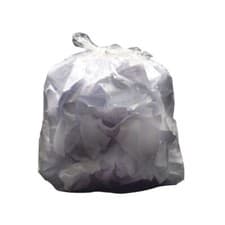 Image of 2Work Swing Bin Liner 45 Litre White (PACK OF 1000) KF73379 *FREE DELIVERY*