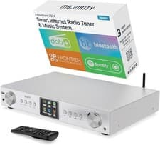 Image of Bluetooth Internet Radio with DAB+ | Digital Tuner for Hifi Stack | FM, Spotify