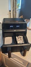 Image of Neo Air Fryer 8.5L Black Dual Twin Zone Double Dual Drawer Basket Electric Oven