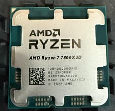 Image of AMD Ryzen 7 7800X3D Processor (5 GHz, 8 Cores, Socket AM5) 100-000000910