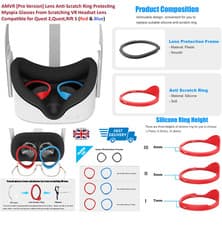 Image of Lens Anti-Scratch Ring For VR Headset Lens protective for Quest 2, Quest, Rift S
