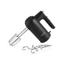 Image of Salter Alchemy Hand Mixer – 5 Speeds, Turbo, 300W, Storage Base, Chrome Tools