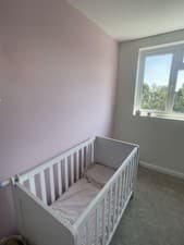 Image of Tutti Bambini Rio Cot Bed with Cot Top Changer & Mattress - White