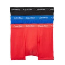 Image of Calvin Klein Authentic Men's Cotton Classic Fit Trunks 3 Pack - 0000U2662G/MC8