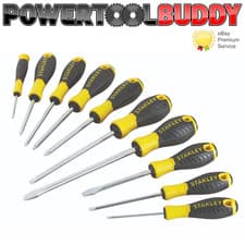 Image of Stanley STHT0-60211 Essential Screwdriver Set x 10 Piece