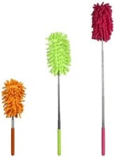 Image of Extendable Telescopic Magic Microfiber Cleaning Feather Duster Extending Brush