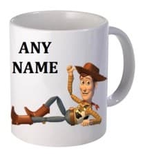 Image of Personalised MUG / CUP WOODY TOY STORY ANY NAME