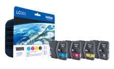 Image of 4x Genuine BROTHER LC985 Ink Cartridges - FREE UK DELIVERY! VAT included