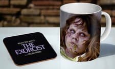 Image of The Exorcist Regan 11oz Tea / Coffee Mug Coaster Gift Set