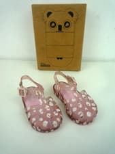 Image of MINI MELISSA INFANTS FLOWER POSSESSION PRINT PINK JELLY SANDALS UK SIZE 5