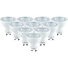 Image of Dimmable Integral LED GU10 BULBS 10 PACK (Cool White)