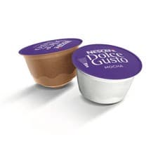 Image of Nescafe Dolce Gusto Mocha Chocolate & Milk Pods 20,40,60,80,100 Capsules