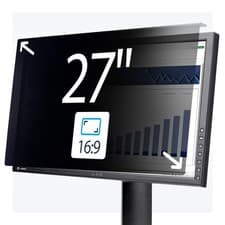 Image of StarTech.com 27-inch 16:9 Computer Monitor Privacy Screen, Hanging Acrylic Filte