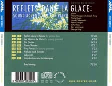 Image of REFLETS DANS LA GLACE: SOUND ADVENTURES FOR PIANO EDWIN ROXBURGH NEW CD