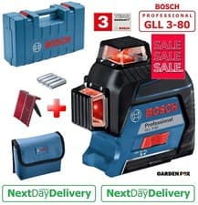 Image of Genuine BOSCH GLL 3-80 LASER LEVEL Professional - 0601063S00 3165140888356