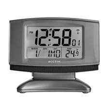 Image of Acctim Cuba Digital Alarm Clock Radio Controlled Smartlite� Date & Temperature