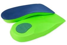 Image of 3/4 Orthotic Insoles Arch Support Plantar Fasciitis Flat Feet Heel Pain Insole