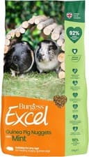 Image of Burgess Excel Guinea Pig Food Adult Nuggets With Mint 10kg
