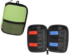 Image of Hama memory card case memory card bag for 8 x SD SDHC MMC card sleeve case