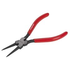 Image of Sealey Circlip Pliers Internal Straight Nose 180mm - Part No. AK84544