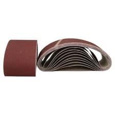 Image of 610mm x 100mm Mixed Grit Abrasive Sanding Belts Power File Sander Belt Packs