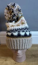 Image of Ladies Bobble Hat by Accessorize Multicoloured NWOT
