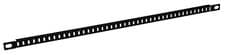 Image of 1/3U Rack Panel Folded Slot Vented 19 inch 
