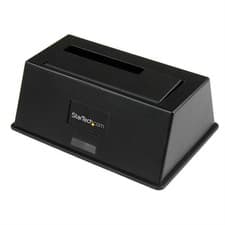 Image of StarTech Single Bay USB 3.0 to SATA Hard Drive Docking Station USB 3.0 (5 Gbp...
