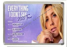 Image of Ella Henderson Everything I Didn't Say Tour 2022 -Fridge Magnet Large 90 mm x 60