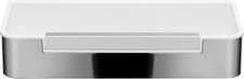 Image of Croydex Shower Caddy Shelf Organiser Tray with Wiper Blade Bathroom Storage UK