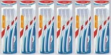 Image of Aquafresh Medium Flex Toothbrush 3 Pack Ergonomic Plaque Removal Oral Care x 6