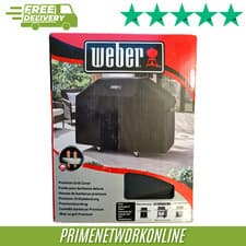 Image of Weber 7194 Premium BBQ Cover for Genesis 300 Series Grills 100% GENUINE NEW⭐⭐⭐⭐⭐