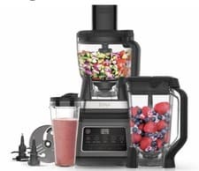 Image of Ninja BN800UK 3-in-1 Food Processor Blender, Smoothie Maker, Auto-iQ