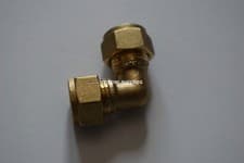 Image of 6mm- 22mm Brass Compression Fittings-Straight Elbow ,tee,plumbing,copper pipe