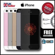 Image of Apple iPhone SE 16GB Factory 4G LTE Unlocked Smartphone All Colours Grade A ++