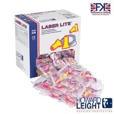 Image of Honeywell Ear plugs Laser Lite - 200 Pairs UNCORDED Disposable Foam