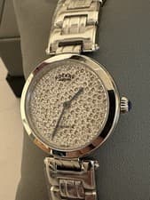 Image of Rotary LB05190/33 Ladies Kensington Watch Pave Crystal Dial  RRP £269.00