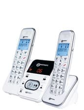Image of Twin Amplified Cordless Telephone Handset With Tam + 1 Handset by Geemarc