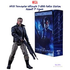 Image of NECA Terminator Ultimate T-800 Police Station Assault 7" Action Figure