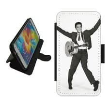 Image of Phone case wallet flip cover For iPhone Samsung Pixel Rock N Roll