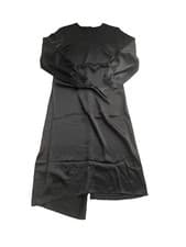 Image of AllSaints Zoey Shirt Dress - Size 8-10 Med Black Bnwot Button Back