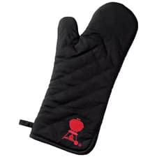 Image of Weber 6472 Premium Grill Mitt - Cotton & Polyester BBQ & Oven Mitt - One Size
