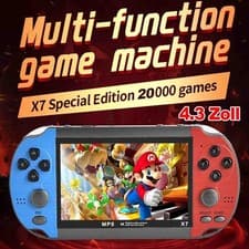 Image of 4.3"Game Console 8GB Double Rocker Retro Handheld Video Game Built-in 20000 Game