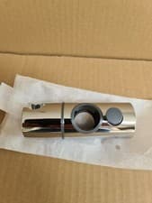 Image of Aqualisa 25mm Push Button Shower Head Holder - Chrome - P/N 910916