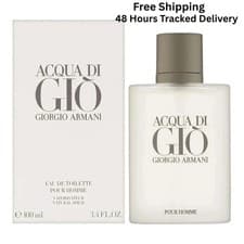 Image of Acqua Di Giorgio Armani Gio Eau de Toilette Pour Homme New and authentic-100ml)