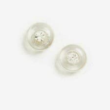 Image of Brand New Kate spade Clear Resin Stud Earrings