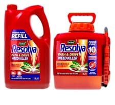Image of Westland Resolva Path & Drive Weedkiller 5L Power Pump Refill Garden Care