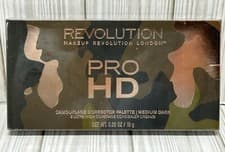 Image of Revolution Pro HD Camouflage Corrector Palette Concealer Medium Dark New Sealed